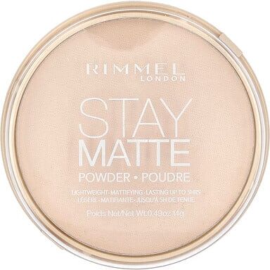 Rimmel London, Stay Matte, Lightweight Mattifying Powder, 011 Creamy Natural, 0.49 oz (14 g)