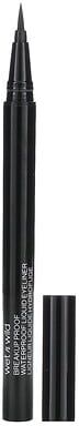 wet n wild, Breakup Proof, Waterproof Liquid Eyeliner, 1111509 Ultra Black, 0.03 fl oz (0.9 ml)