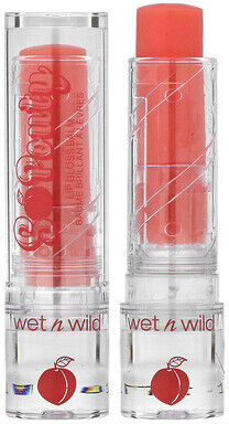 wet n wild, So Pouty, Lip Gloss Balm, 1114496 Peach Bum, 0.14 oz (4.06 g)