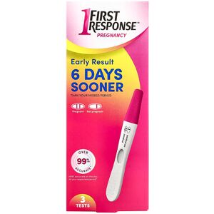 First Response, Early Result Pregnancy Test, 3 Tests First Response, Early Result Pregnancy Test, 3 Tests