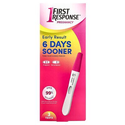 First Response, Early Result Pregnancy Test, 3 Tests First Response, Early Result Pregnancy Test, 3 Tests