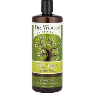Dr. Woods, Tea Tree Castile Soap, 32 fl oz (946 ml) Dr. Woods, Tea Tree Castile Soap, 32 fl oz (946 ml)