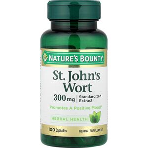 Nature's Bounty, St. John's Wort, 300 mg, 100 Capsules
