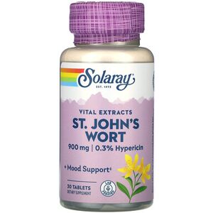 Solaray, Vital Extracts, St. John's Wort, 900 mg, 30 Tablets
