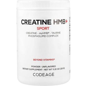 Codeage Sport, Creatine HMB+, Unflavored, 11.32 oz (321 g) Codeage Sport, Creatine HMB+, Unflavored, 11.32 oz (321 g)