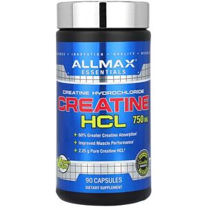 ALLMAX, Creatine HCL, 750 mg, 90 Capsules ALLMAX, Creatine HCL, 750 mg, 90 Capsules