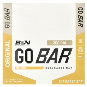 BPN, Go Bar, Endurance Bar, Original, 12 Bars, 1.76 oz (50 g) Each BPN, Go Bar, Endurance Bar, Original, 12 Bars, 1.76 oz (50 g) Each