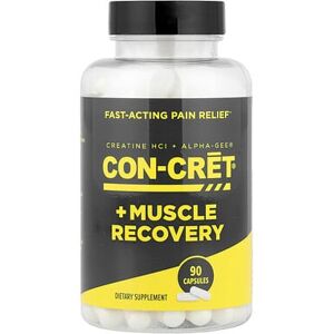 Con-Cret, Creatine HCl + Alpha Gee®, 90 Capsules Con-Cret, Creatine HCl + Alpha Gee®, 90 Capsules