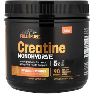 21st Century, Full Fuel 365™, Creatine Monohydrate, Unflavored, 16 oz (454 g) 21st Century, Full Fuel 365™, Creatine Monohydrate, Unflavored, 16 oz (454 g)