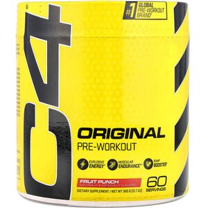 C4 / Cellucor, C4® Original, Pre-Workout, Fruit Punch, 12.7 oz (360 g) C4 / Cellucor, C4® Original, Pre-Workout, Fruit Punch, 12.7 oz (360 g)