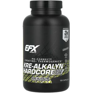 EFX Sports, Kre-Alkalyn Hardcore, 120 Capsules EFX Sports, Kre-Alkalyn Hardcore, 120 Capsules