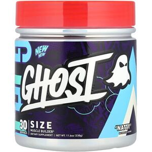 Ghost, Size, Muscle Builder, 'Natty', 11.6 oz (330 g) Ghost, Size, Muscle Builder, 'Natty', 11.6 oz (330 g)