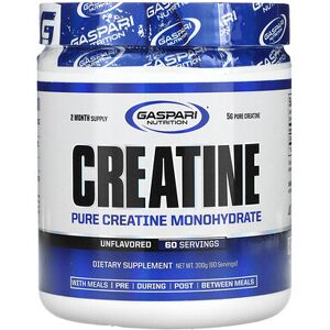 Gaspari Nutrition, Creatine, Unflavored, 300 g Gaspari Nutrition, Creatine, Unflavored, 300 g
