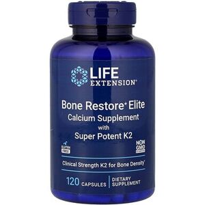 Life Extension Bone Restore Elite with Super Potent K2 - 120 Capsules Life Extension Bone Restore Elite with Super Potent K2 - 120 Capsules