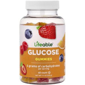 Lifeable, Glucose Gummies, Mixed Fruit, 60 Gummies Lifeable, Glucose Gummies, Mixed Fruit, 60 Gummies