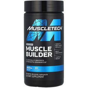 MuscleTech, Platinum Muscle Builder, 400 mg, 30 Rapid-Release Capsules MuscleTech, Platinum Muscle Builder, 400 mg, 30 Rapid-Release Capsules