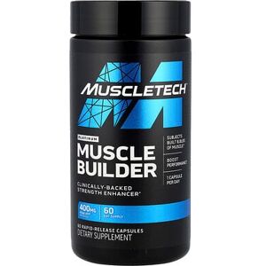 MuscleTech, Platinum Muscle Builder, 400 mg, 60 Rapid-Release Capsules MuscleTech, Platinum Muscle Builder, 400 mg, 60 Rapid-Release Capsules
