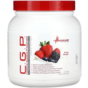 Metabolic Nutrition, C.G.P., Fruit Punch, 400 g Metabolic Nutrition, C.G.P., Fruit Punch, 400 g