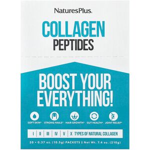NaturesPlus, Collagen Peptides, 20 Stick Packets, 0.37 oz (10.5 g) Each NaturesPlus, Collagen Peptides, 20 Stick Packets, 0.37 oz (10.5 g) Each
