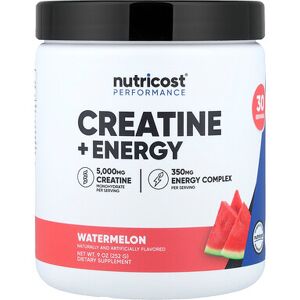 Nutricost, Performance, Creatine + Energy, Watermelon, 9 oz (252 g) Nutricost, Performance, Creatine + Energy, Watermelon, 9 oz (252 g)