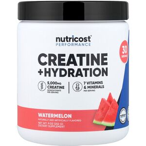 Nutricost, Performance, Creatine + Hydration, Watermelon, 9 oz (252 g) Nutricost, Performance, Creatine + Hydration, Watermelon, 9 oz (252 g)