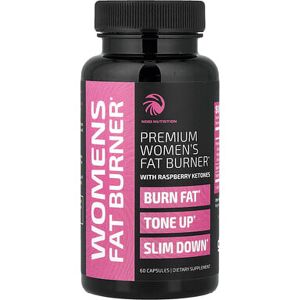 Nobi Nutrition, Premium Women's Fat Burner With Raspberry Ketones, 60 Capsules Nobi Nutrition, Premium Women's Fat Burner With Raspberry Ketones, 60 Capsules