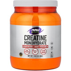 NOW Foods, Sports, Creatine Monohydrate, 2.2 lbs (1 kg) NOW Foods, Sports, Creatine Monohydrate, 2.2 lbs (1 kg)