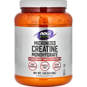 NOW Foods, Sports, Micronized Creatine Monohydrate, 2.2 lbs (1 kg) NOW Foods, Sports, Micronized Creatine Monohydrate, 2.2 lbs (1 kg)