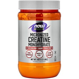 NOW Foods, Sports, Micronized Creatine Monohydrate, 1.1 lbs (500 g) NOW Foods, Sports, Micronized Creatine Monohydrate, 1.1 lbs (500 g)