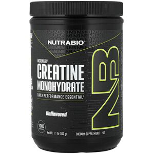NutraBio, Micronized Creatine Monohydrate, Unflavored, 1.1 lb (500 g) NutraBio, Micronized Creatine Monohydrate, Unflavored, 1.1 lb (500 g)