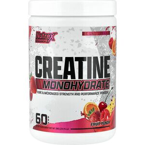 Nutrex Research, Creatine Monohydrate, Fruit Punch, 13.76 oz (390 g) Nutrex Research, Creatine Monohydrate, Fruit Punch, 13.76 oz (390 g)