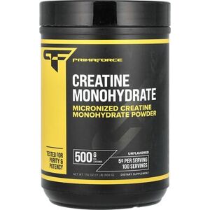 Primaforce, Creatine Monohydrate, Unflavored, 1.1 lb (500 g) Primaforce, Creatine Monohydrate, Unflavored, 1.1 lb (500 g)