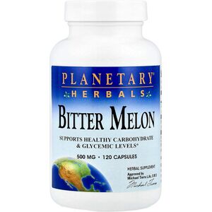 Planetary Herbals, Bitter Melon, 120 Capsules Planetary Herbals, Bitter Melon, 120 Capsules