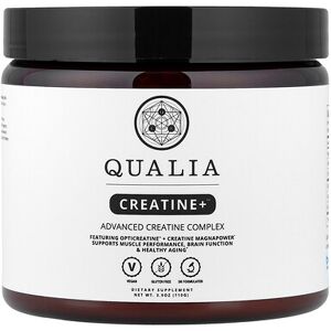 Qualia, Creatine+™, Advanced Creatine Complex, 3.9 oz (110 g) Qualia, Creatine+™, Advanced Creatine Complex, 3.9 oz (110 g)