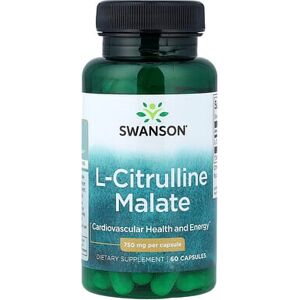 Swanson Vitamins, L-Citrulline Malate, 750 mg, 60 Capsules Swanson Vitamins, L-Citrulline Malate, 750 mg, 60 Capsules