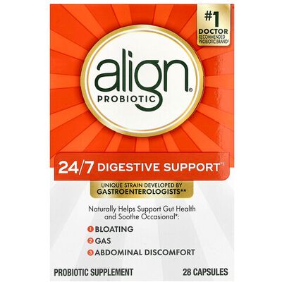Align Probiotics - 28 Capsules for 24/7 Digestive Support Align Probiotics - 28 Capsules for 24/7 Digestive Support