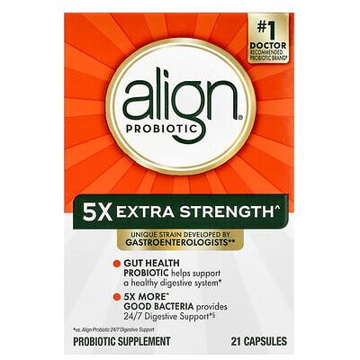 Align Probiotics, Probiotic, 21 Capsules (50 mg per Capsule) Align Probiotics, Probiotic, 21 Capsules (50 mg per Capsule)
