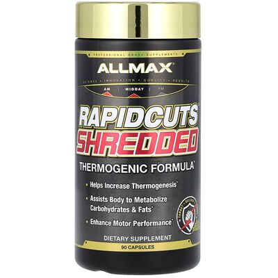 ALLMAX, Rapidcuts® Shredded, 90 Capsules ALLMAX, Rapidcuts® Shredded, 90 Capsules