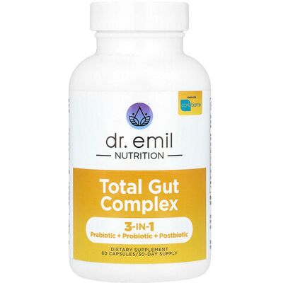 Dr. Emil Nutrition, Total Gut Complex, 60 Capsules Dr. Emil Nutrition, Total Gut Complex, 60 Capsules