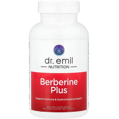 Dr. Emil Nutrition, Berberine Plus, 60 Capsules Dr. Emil Nutrition, Berberine Plus, 60 Capsules