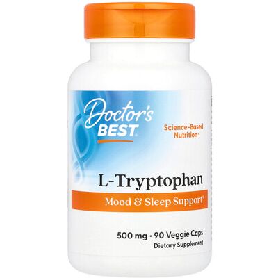 Doctor's Best L-Tryptophan 500mg - Dietary Supplement Doctor's Best L-Tryptophan 500mg - Dietary Supplement