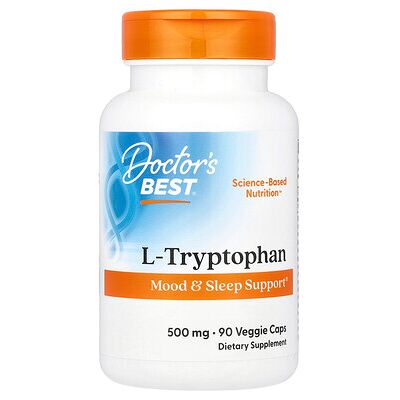 Doctor's Best L-Tryptophan 500mg - Dietary Supplement Doctor's Best L-Tryptophan 500mg - Dietary Supplement
