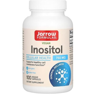 Jarrow Formulas Vegan Inositol 750 mg - Vegan Supplement Jarrow Formulas Vegan Inositol 750 mg - Vegan Supplement