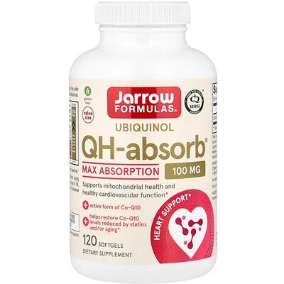 Jarrow Formulas Ubiquinol QH-Absorb 100 Mg - Dietary supplement Jarrow Formulas Ubiquinol QH-Absorb 100 Mg - Dietary supplement