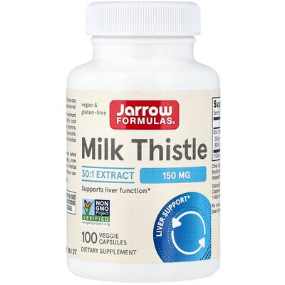 Jarrow Formulas Milk Thistle 150mg - Liver Support Jarrow Formulas Milk Thistle 150mg - Liver Support