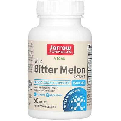 Jarrow Formulas Wild Bitter Melon Extract 1500mg - Dietary Supplement Jarrow Formulas Wild Bitter Melon Extract 1500mg - Dietary Supplement