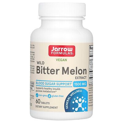 Jarrow Formulas Wild Bitter Melon Extract 1500mg - Dietary Supplement Jarrow Formulas Wild Bitter Melon Extract 1500mg - Dietary Supplement