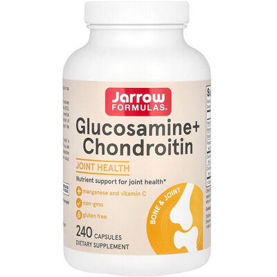 Jarrow Formulas Glucosamine + Chondroitin - Support Joint Health Jarrow Formulas Glucosamine + Chondroitin - Support Joint Health
