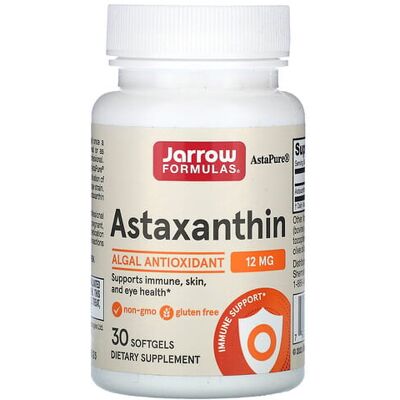 Jarrow Formulas Astaxanthin 12 mg - Supplement Jarrow Formulas Astaxanthin 12 mg - Supplement