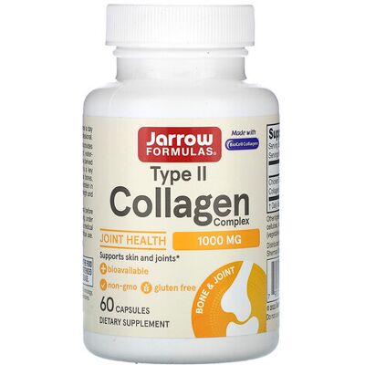 Jarrow Formulas Type II Collagen Complex 60 capsules - Diet Supplement Jarrow Formulas Type II Collagen Complex 60 capsules - Diet Supplement